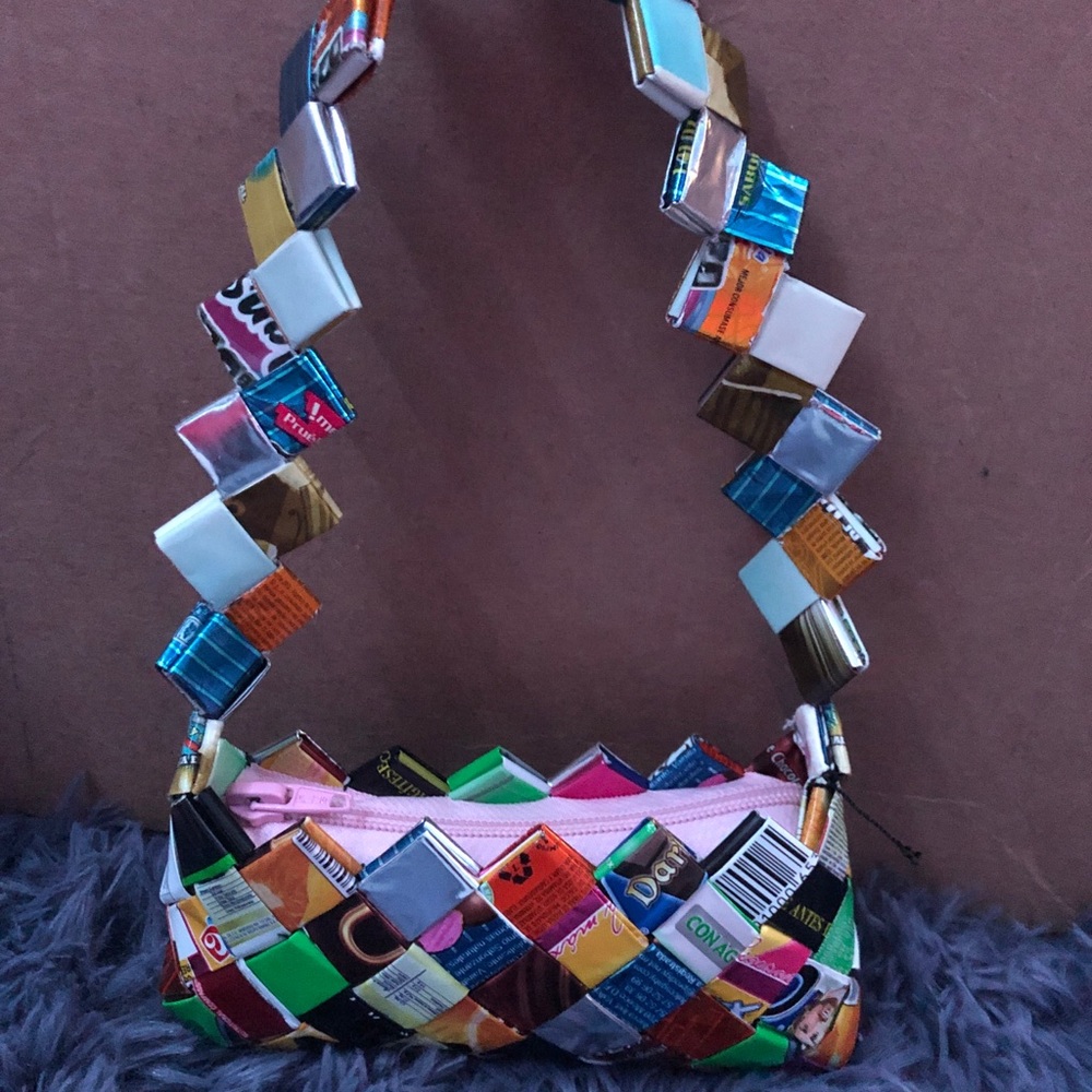 Mini Candy Wrapper Purse - Picture 2 of 4